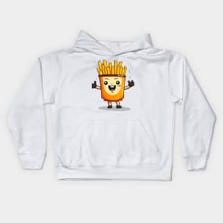 cute french fries t-shirt Kids Hoodie